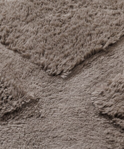 Tappeto di design - Tjørne Elv tortora - close up, thumbnail Tappeto di design - Tjørne Elv tortora - close up, thumbnail