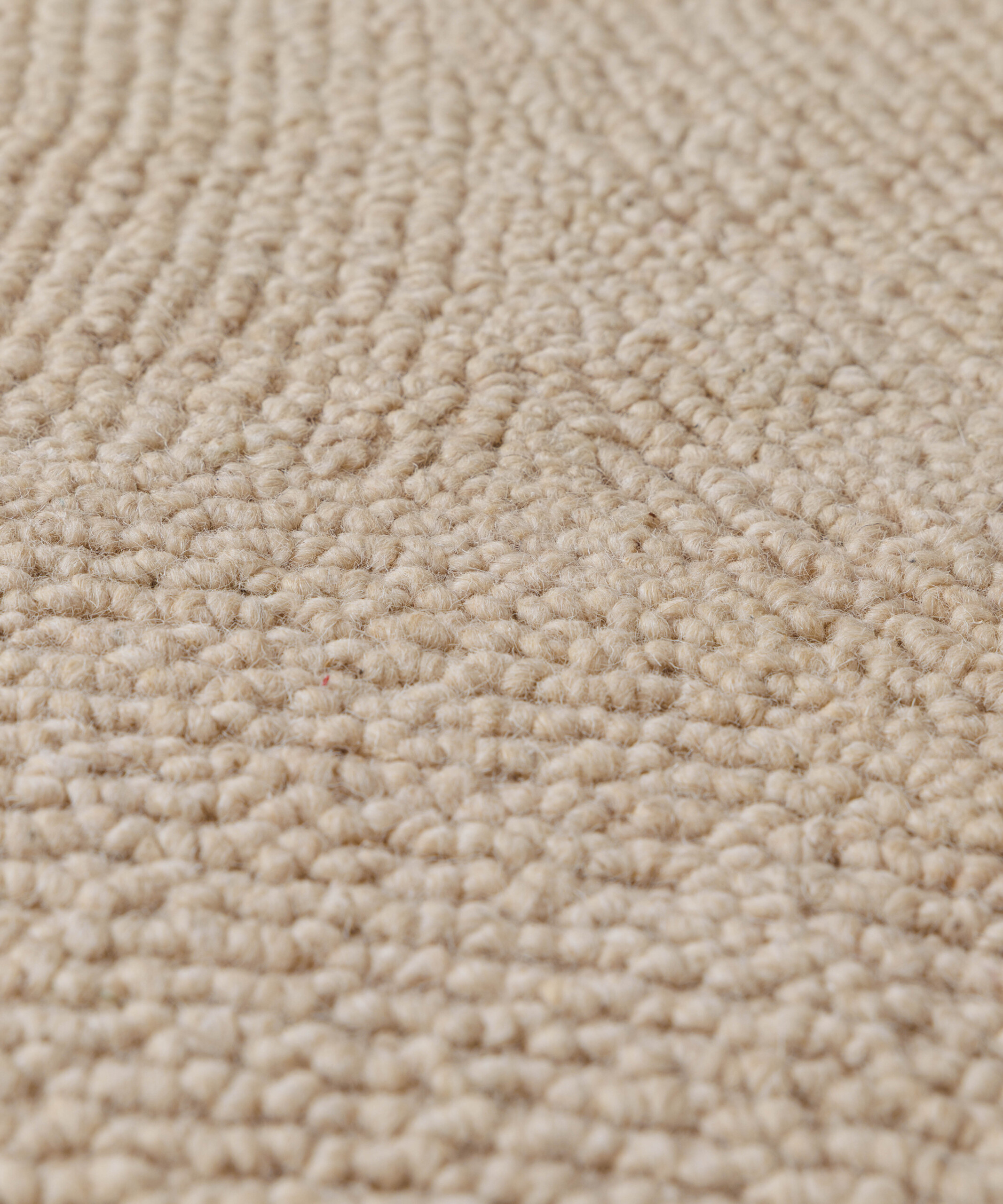 Tappeto in lana - Tvist beige chiaro - close up Tappeto in lana - Tvist beige chiaro - close up