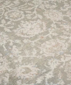 Tappeto vintage - Classic Marjorie verde - close up, thumbnail