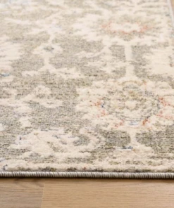 Tappeto vintage - Classic Marjorie verde - close up